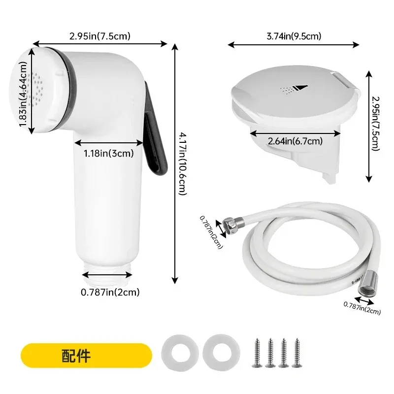 

Outdoor Stainless Steel Shower Box Marine Pull-out Sprinkler Yacht Hidden RV Shower Rinse Kit Change Accessories