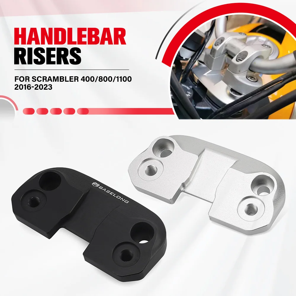 

Для Ducati Scrambler 400/800/1100 2016 2017 2018 2019 2020 2021 2022 2023 мотоциклетная стойка руля со смещением 25 мм и 22 мм