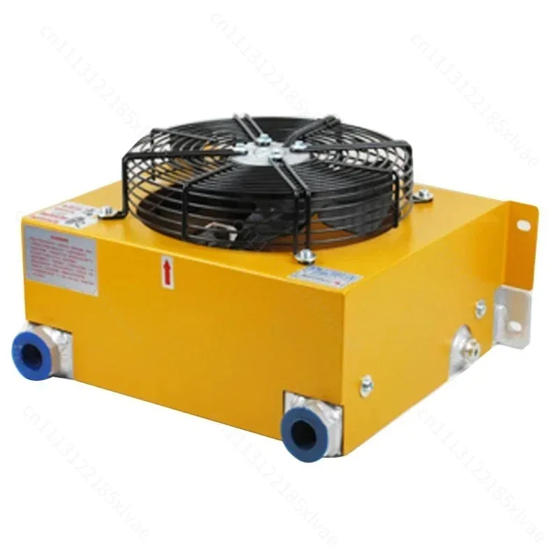 AH1470T‑CA Hydraulic Oil Air Cooler 12V 24V 220V 380V Hydraulic Radiator Cooling System for Truck Crane Fuel Tank Industrial