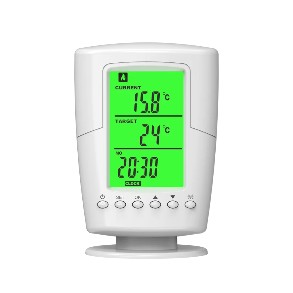 Interruttore ON/OFF del controller del termostato wireless 433,92 Mhz per pannello scaldabagno domestico
