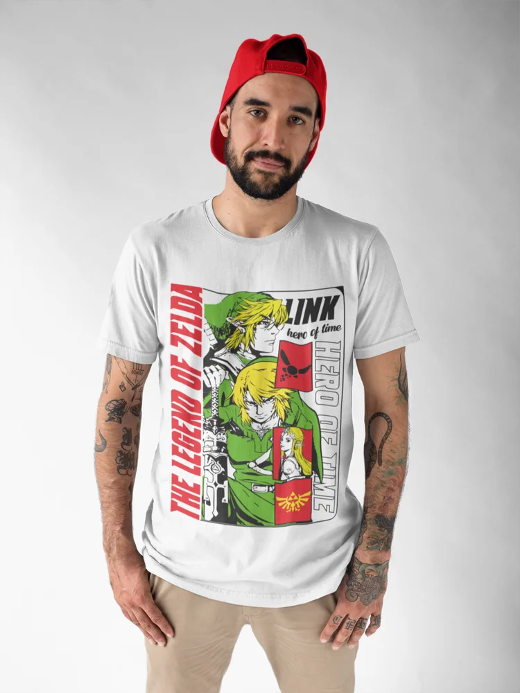 The Legend of T-shirt Link To The Past Graphic Print Gift Shirt All Size