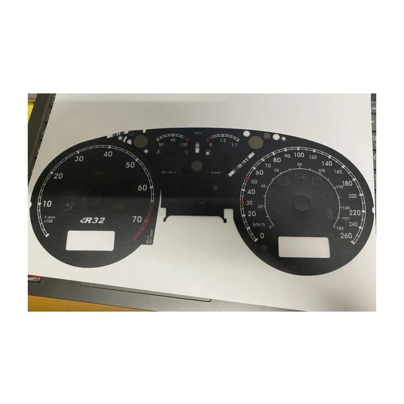 for Bora Golf 4 MK4 Modified R32 Instrument Panel Paper