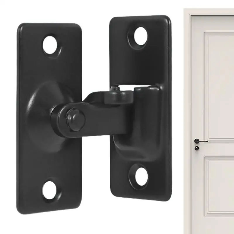 Stainless Steel Door Latch Buckle Right Angle Design 90 Degree Stable Door Latches Rust Resistant Long Lasting Door Lock Door