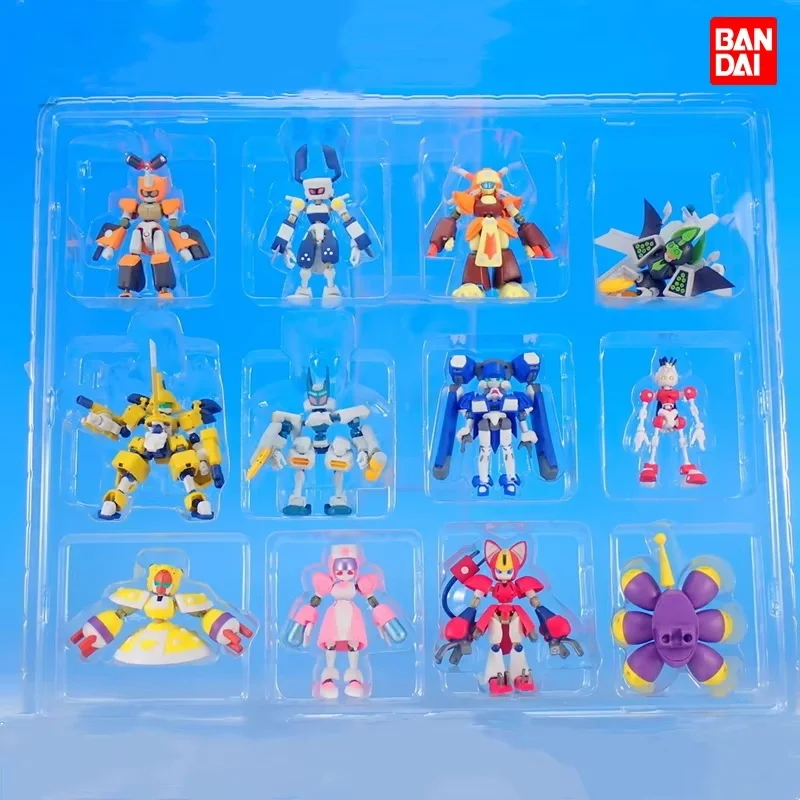 Bandai śliczna figurka Gashapon zabawki seria Medarot super ruchoma zmontowany Model z pcv ozdoba na biurko zabawki prezent dla dzieci