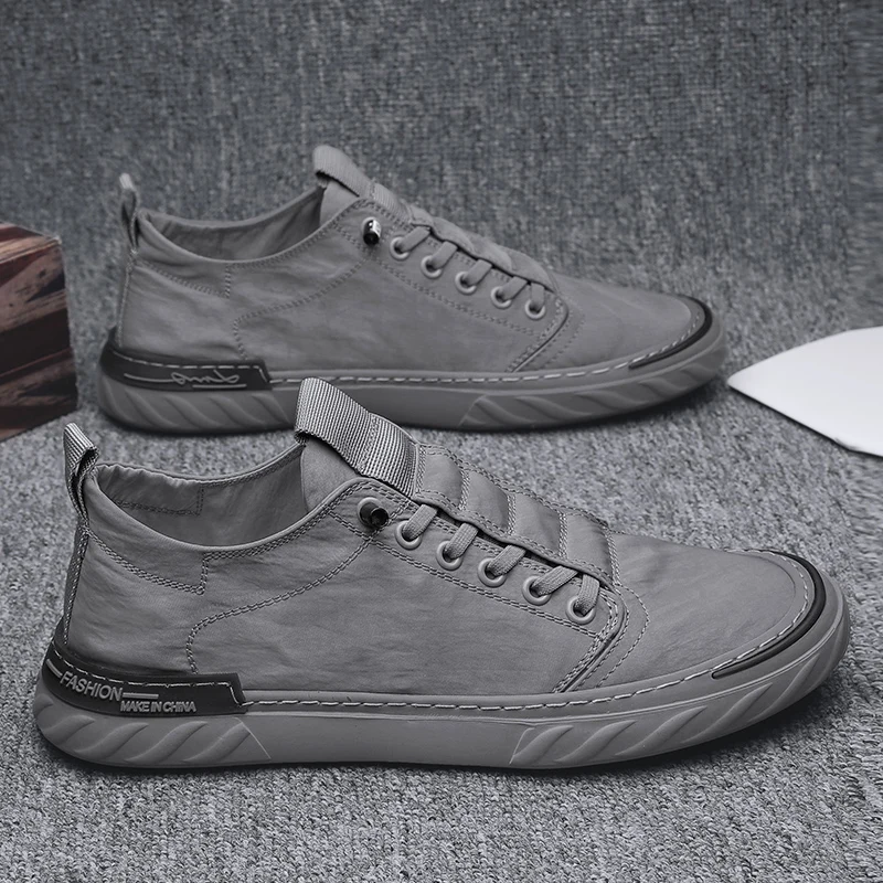 2023 nuevas zapatillas altas, zapatos informales para hombre, zapatos cómodos de lona para hombre, zapatos planos ligeros para correr para hombre,
