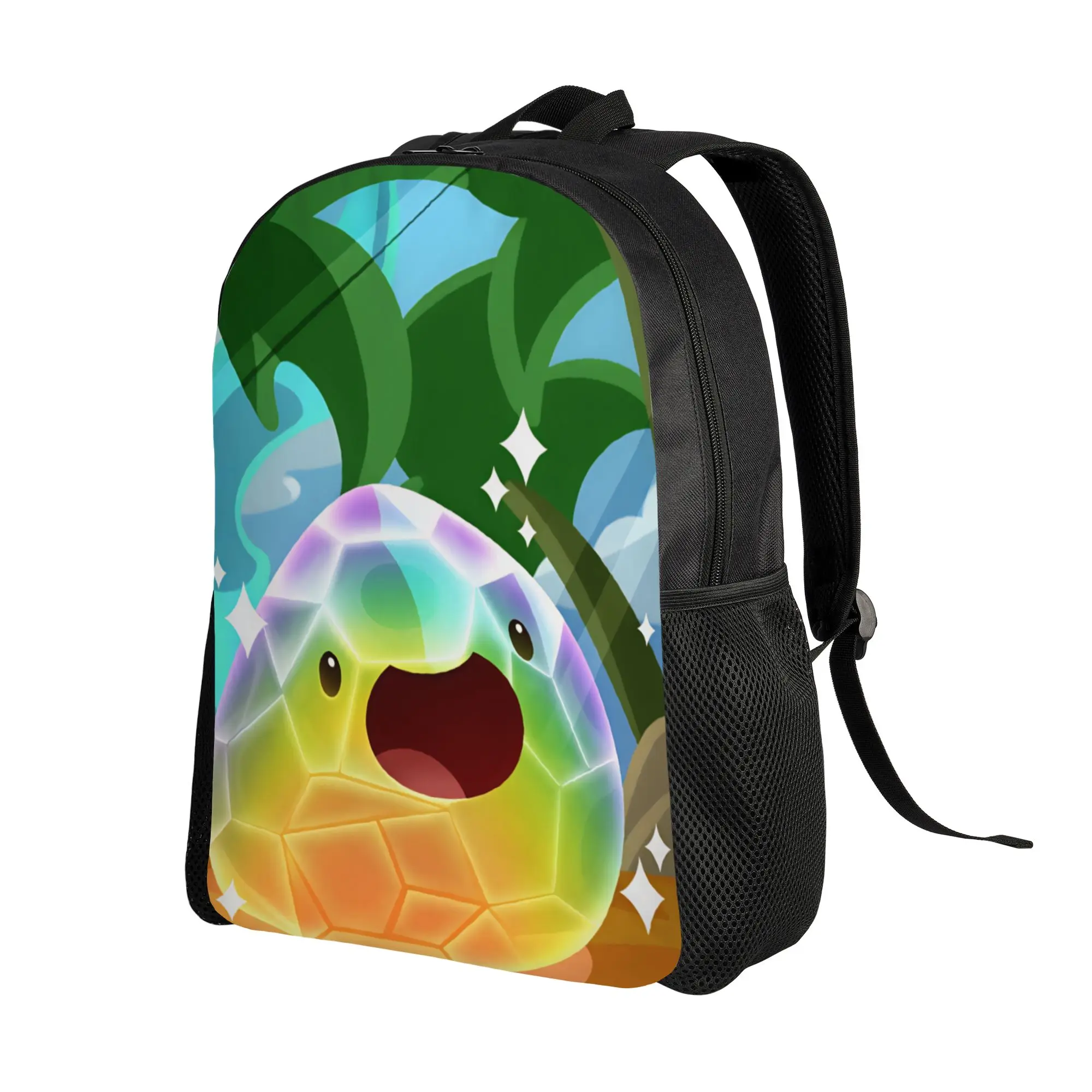 Slimed Rancher  Backpack  Travel Backpacks Unisex Custom Big School Bags Streetwear Rucksack