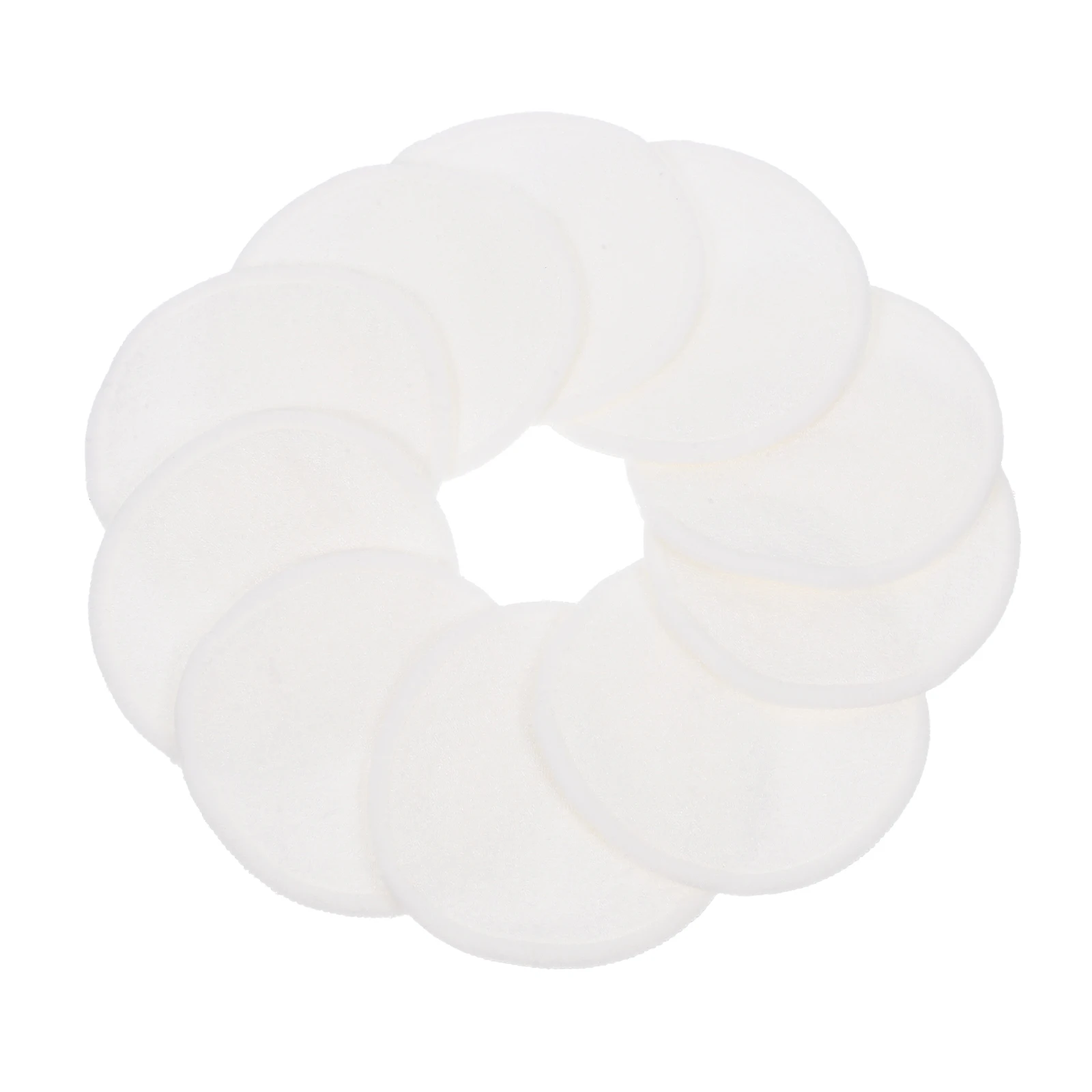 

10pcs Reusable Cotton Rounds Gentle Skin Care Effective Makeup Remover Washable Face Pads Facial Cleansing Travel Size