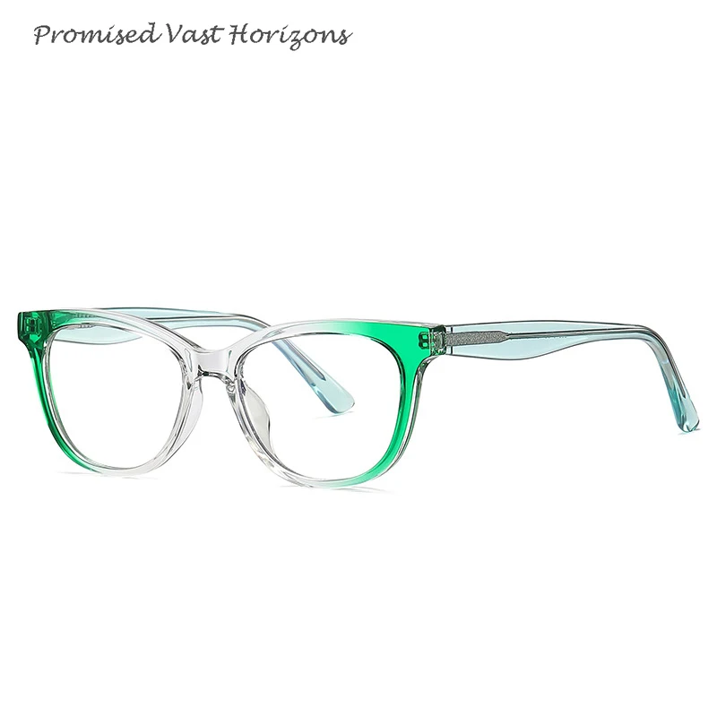 Hot Selling Children's Boy Girl Unsex Progressive Candy Colored Frames for Teenagers Printed Gradient Spring Temples Eyeglasses
