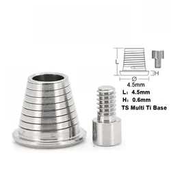 Universal Design of Composite Implant Abutment Components for Dental Equipment Accessories Implant Replacement Restoration A Set