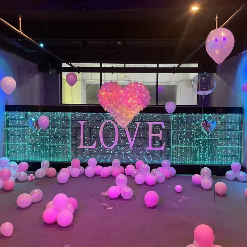 custom.New Design Acrylic Wall Color-Changing LED Lights Customizable Color Modern Freestanding/Wall-Mounted Home Dec