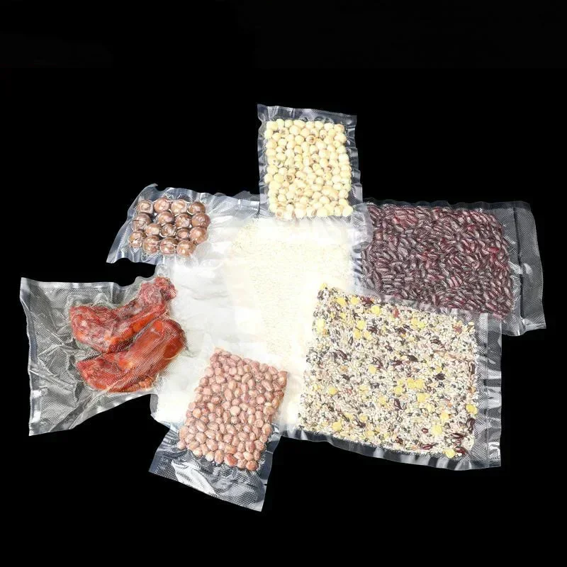 Household Vacuum Bags for Food Vacuum Sealer Food Fresh Long Keeping 12+15+20+25+30cm*500cm Rolls/Lot Bags for Vacuum Packer image 5