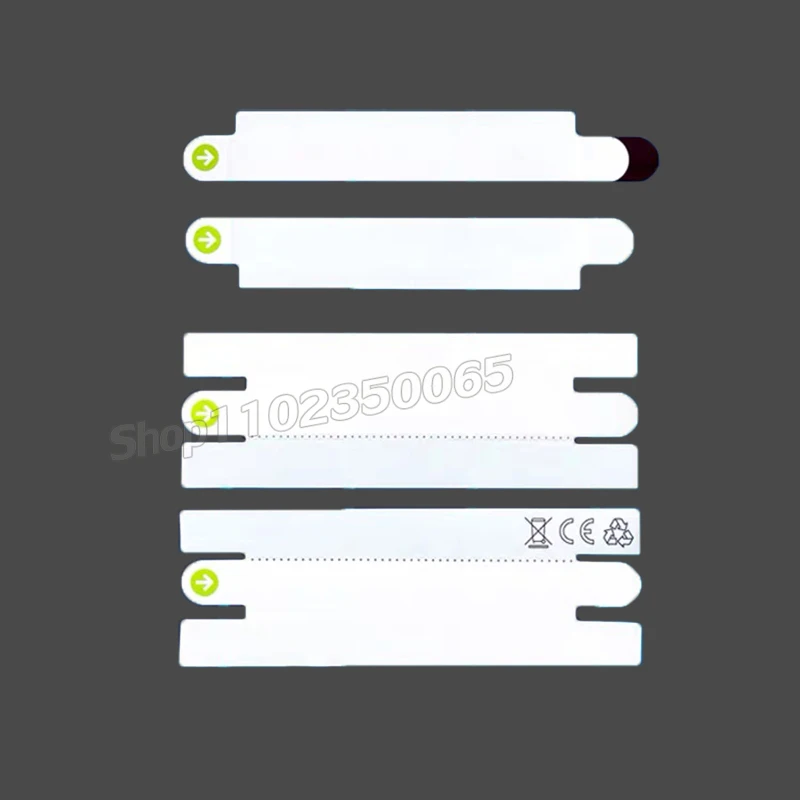 50 قطعة/الوحدة OEM حزمة صندوق ورقة ختم ملصقات لسماعة جديدة ل Apqle AirPods Pro 2 2022 AirPods 3 التعبئة الخارجية التفاف الختم