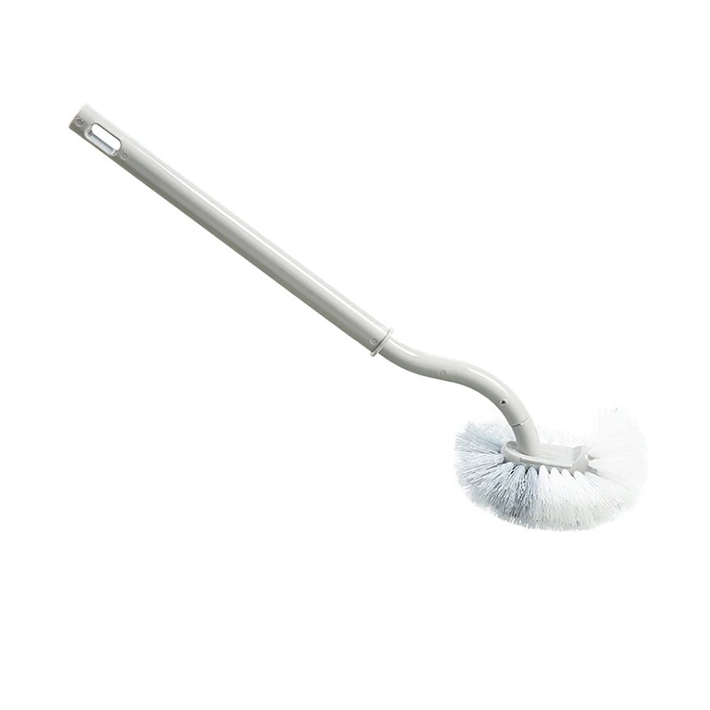 

ToiletBrush 2pcs WallMounted SplashProof Hood DenseSoft Bristles SpaceSaving LongHandled BathroomScrubber NoFallingOff