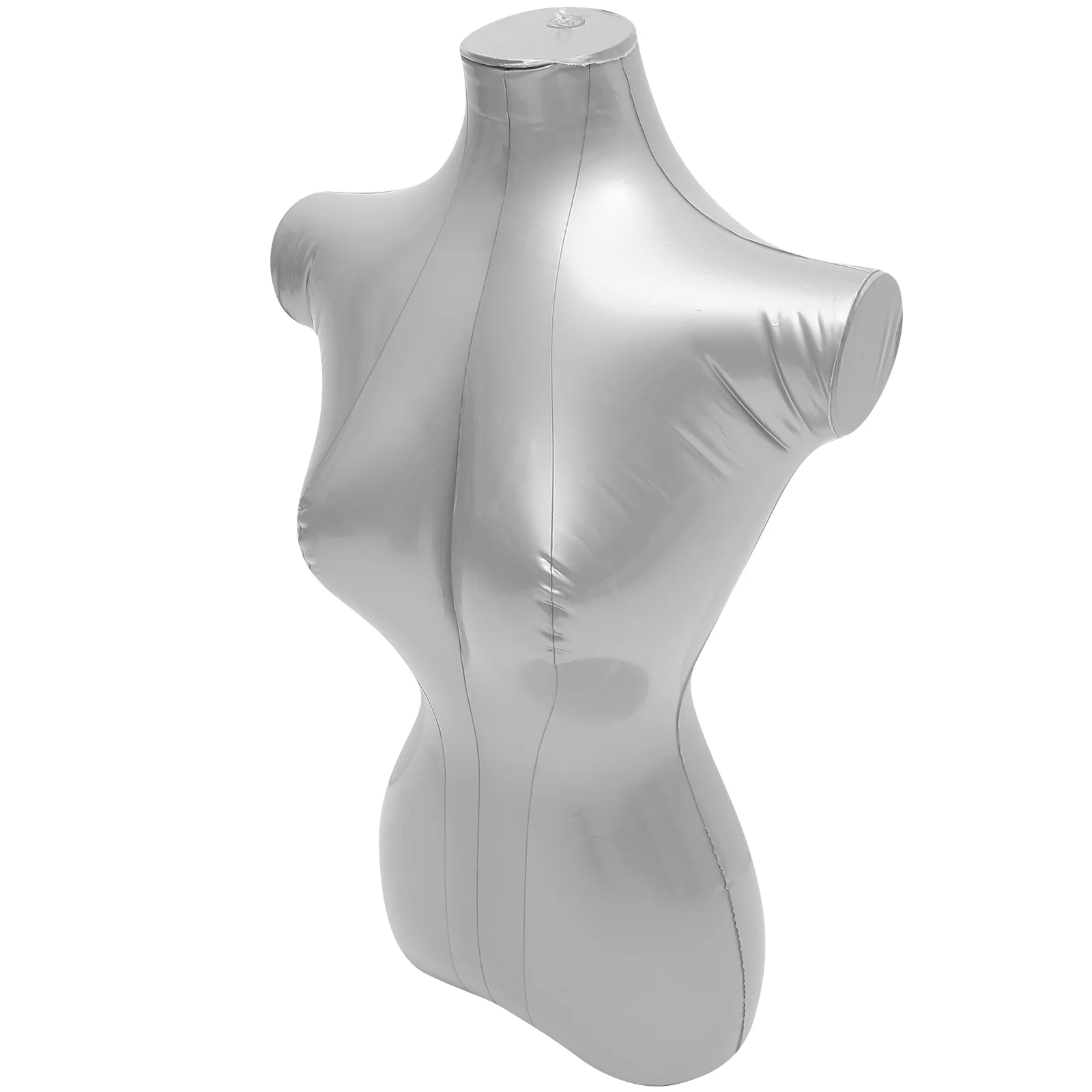 

Female Mannequin Torso Inflatable Half Body Shirt Form Display Model Women Upper Body Clothing Props Dress Jewelry Display