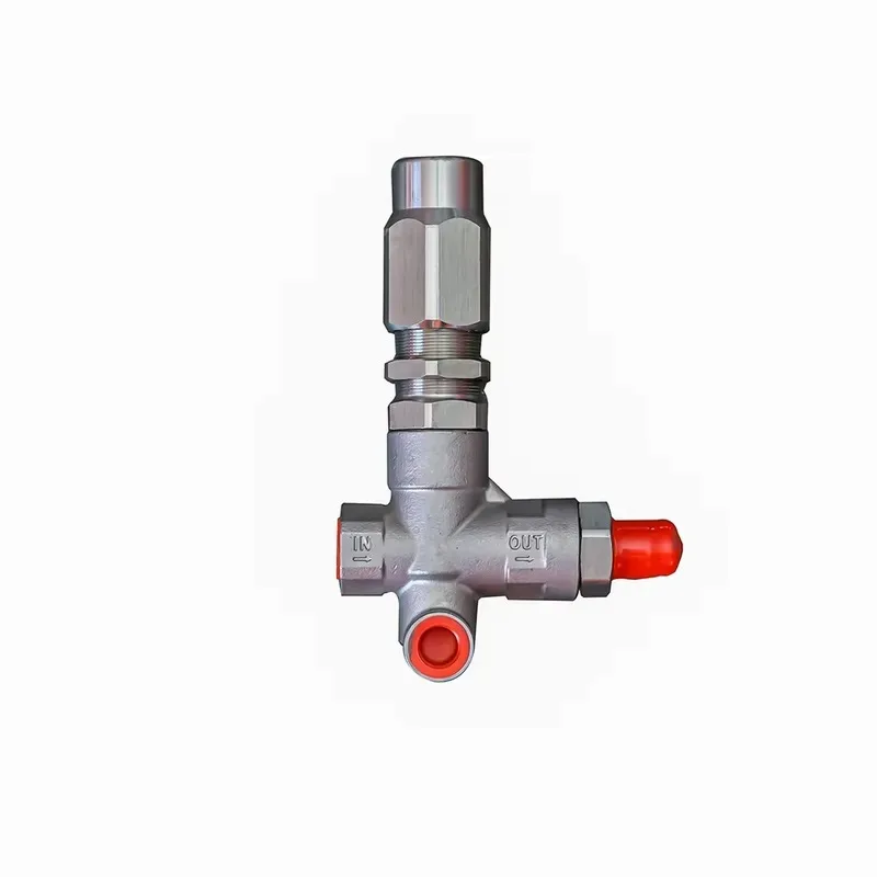 STLF Pressure regulating valve for plunger pump attachment of high pressure washer for precise adjustment of working pressure