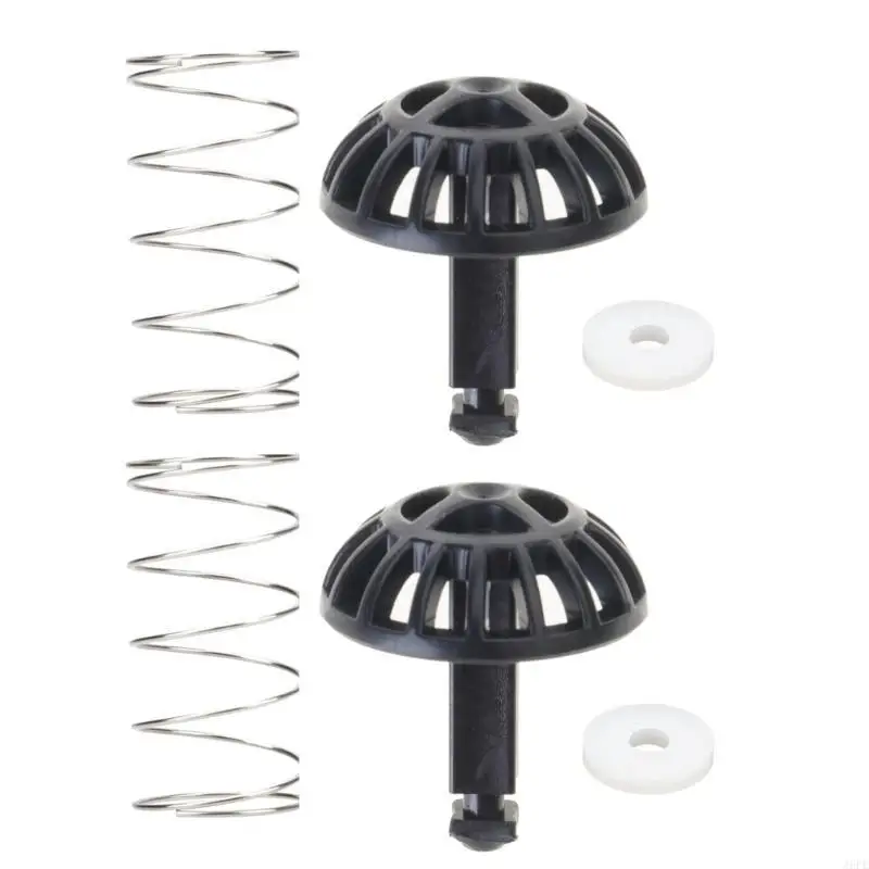 

J6PE Coffee Machine Accessory 2 Pack Spring Loaded Brew Basket Stoppers for Enhancing