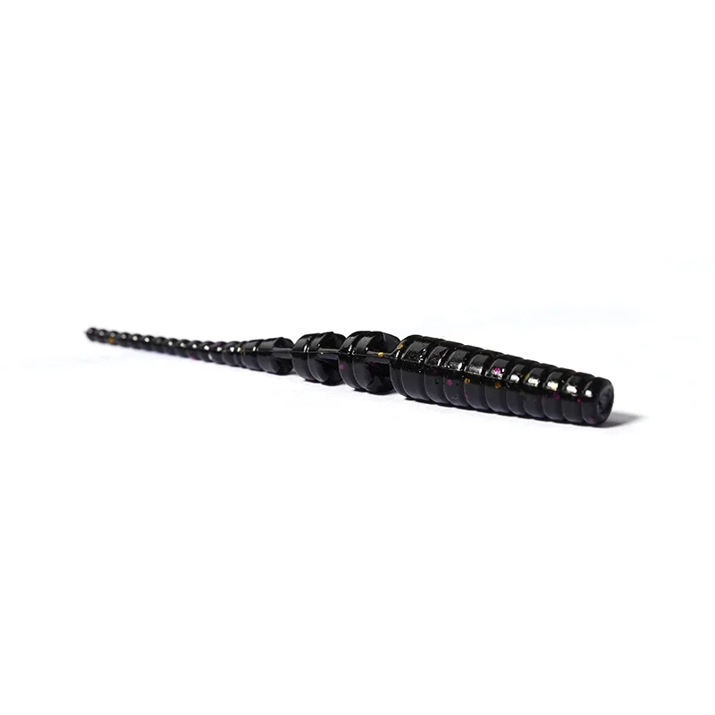 OUTKIT 4cm 5cm Fishing Soft Worm Lures Pin Tail Ice Fishing Bait Soft Polaris Sinking Lure Pesca Cheap Silicone Fishing Tackle
