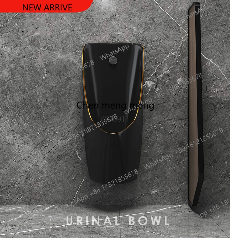 

F182 Индукционный настенный мужской бытовой писсуар от пола до потолка Новый керамический писсуар