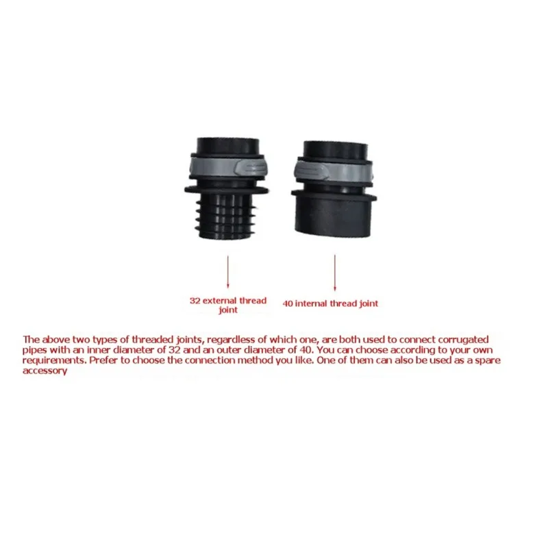 AB13-For Karcher NT WD/Festool Compatible Vacuum Hose Adapter Set- Dust Extraction Connector For Cleaner Angle Grinder Power