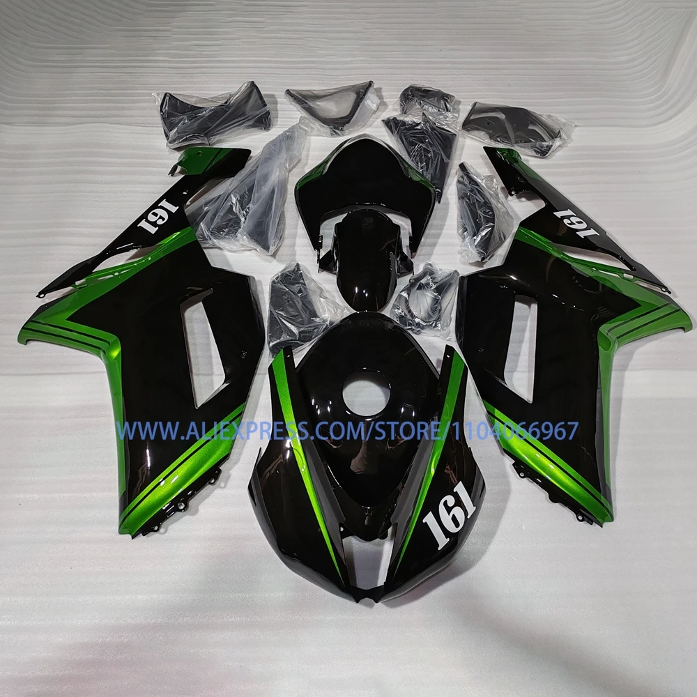 ZX6R 2007 2008 Free Custom Fairings for Kawasaki ZX 6R 07 08 Fuel Tank Cover Complete Body Plastics Set Fairing Kit