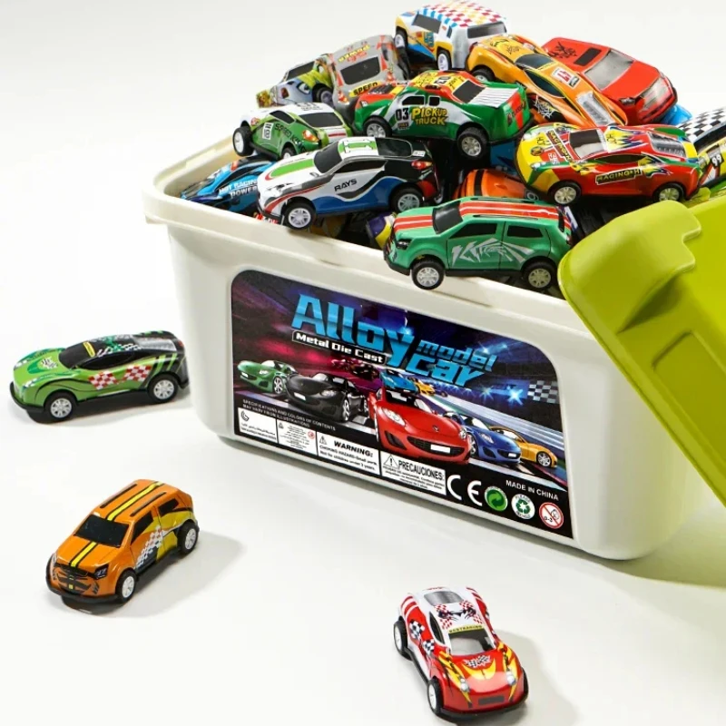 Alloy Metal Rebound Car Set – Perfect Mini Racing Cars for Kids at Just .70!