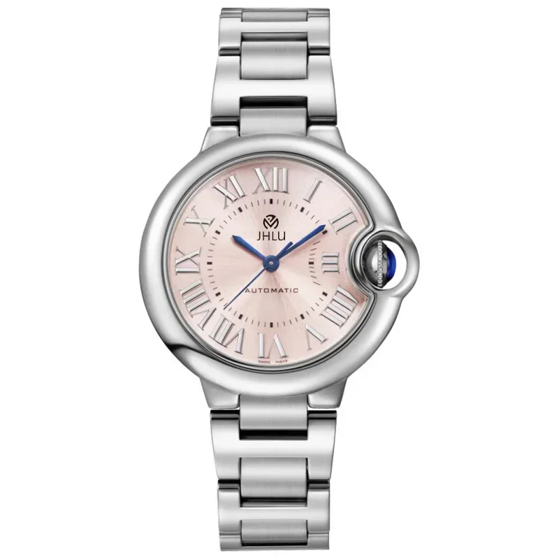 Reloj Mecánico Ballon Bleu para mujer, Delicado y elegante, a la moda, todo en uno, con espejo de zafiro, resistente al agua, de alta calidad, 2024