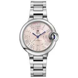 Reloj Mecánico Ballon Bleu para mujer, Delicado y elegante, a la moda, todo en uno, con espejo de zafiro, resistente al agua, de alta calidad, 2024