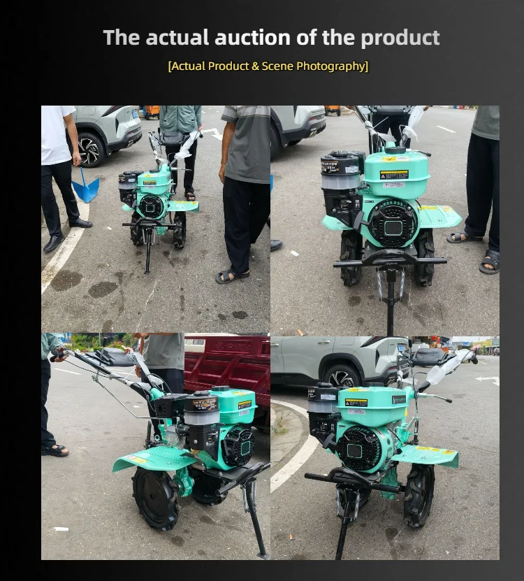 Hot Selling Bestseller Factory Direct Supply Cheap Agricultural Tiller Low Fuel Consumption High Power Farm Essential