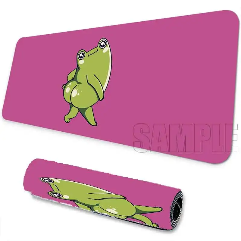 Funny Fog Gaming Mouse Pad Sewing Machine Stitched Edge Non‑slip Rubber 900x400 Desk Mat for PC Laptop E‑sports Office Mousepad