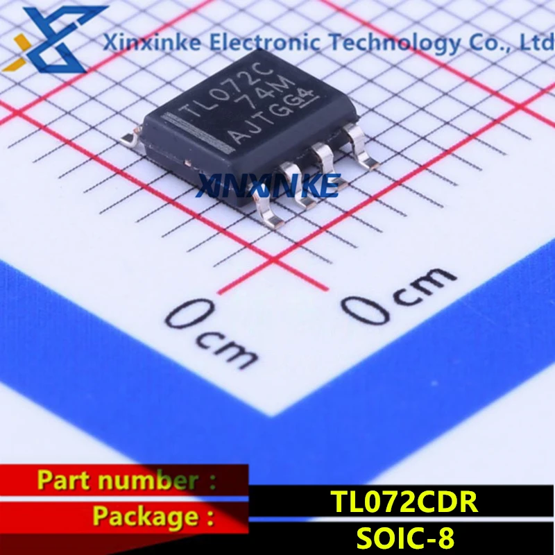 TL072CDR TL072C TL071CDR TL071C SOIC-8 Operational Amplifiers - Op Amps Dual JFET Op Amp Amplifier ICs Brand New Original