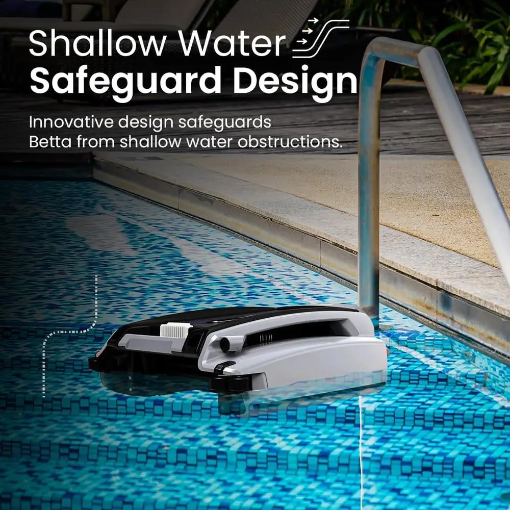 Solarbetriebener Roboter-Pool-Skimmer, Dual-Ladegerät, 30 Stunden kontinuierliche Reinigung, wasserdicht, automatische Reinigung, kabellose Fernbedienung mit