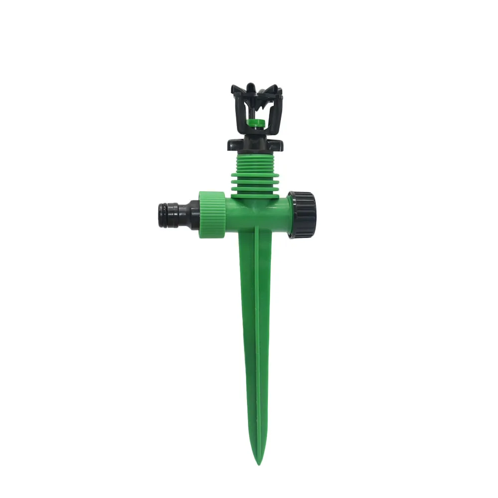 Garden Lawn 360 Degree Rotating Sprinkler 1/2 Inch Thread Automatic Rotating Scattering Nozzle For Irrigation