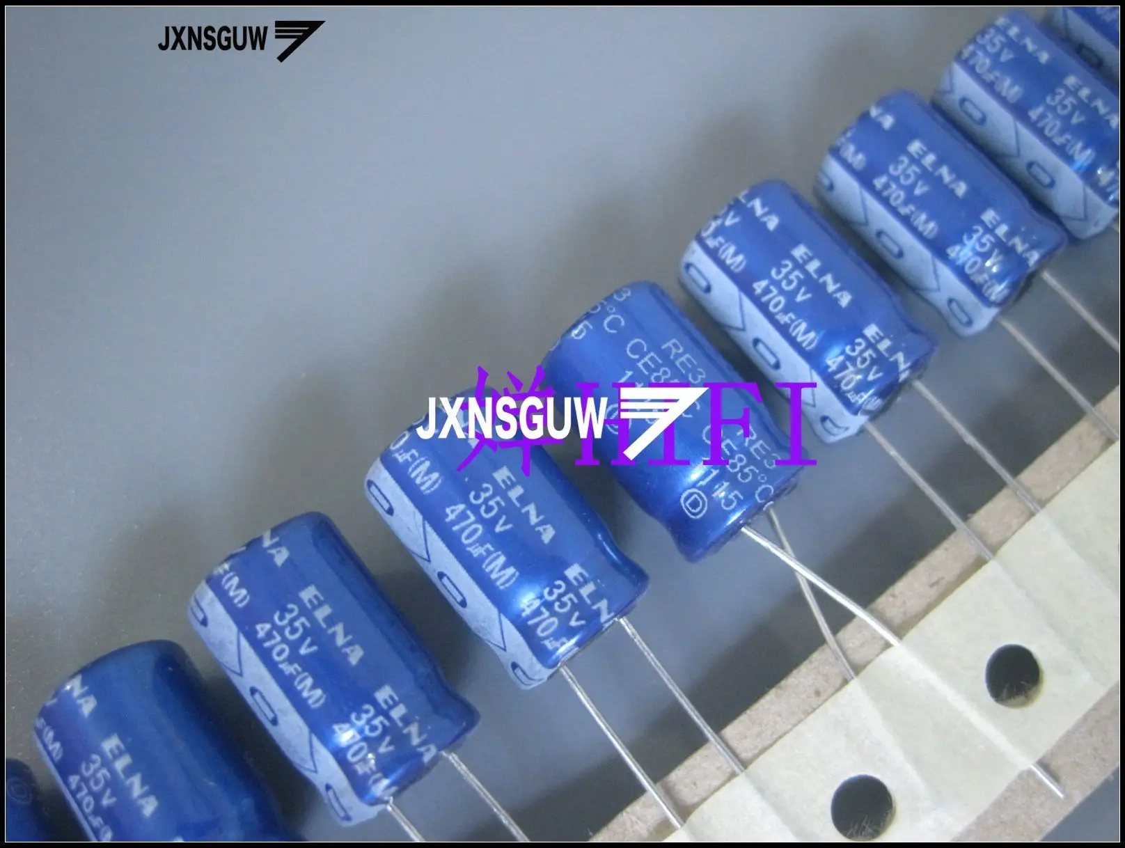 20PCS ELNA RE3 35V470UF 10X16MM blue robe audio Aluminum electrolytic capacitors 470uF/35V 85 degrees 470UF 35V