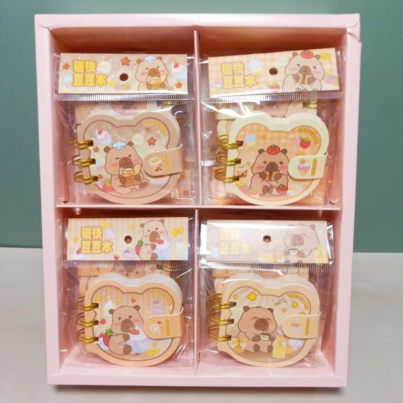 16pcs/lot Kawaii Capybara Coil Notebook Cute Portable Note Book Diary Planner Stationery School Supplies