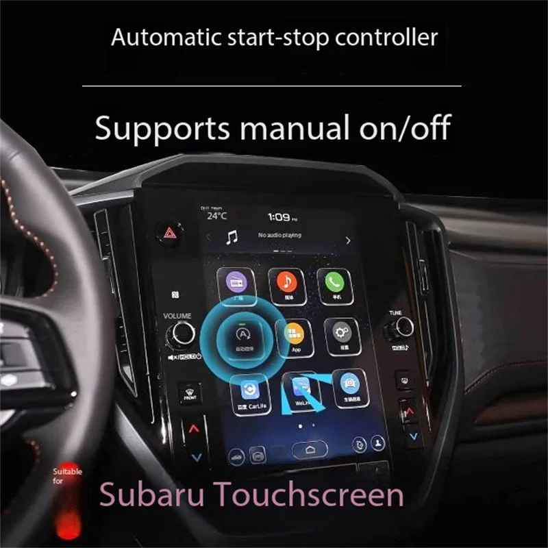 Car Automatic Start Stop Close Device For Subaru Forester 2025 Crosstrek Impreza 2024 2025 System Off Device Control Sensor Plug