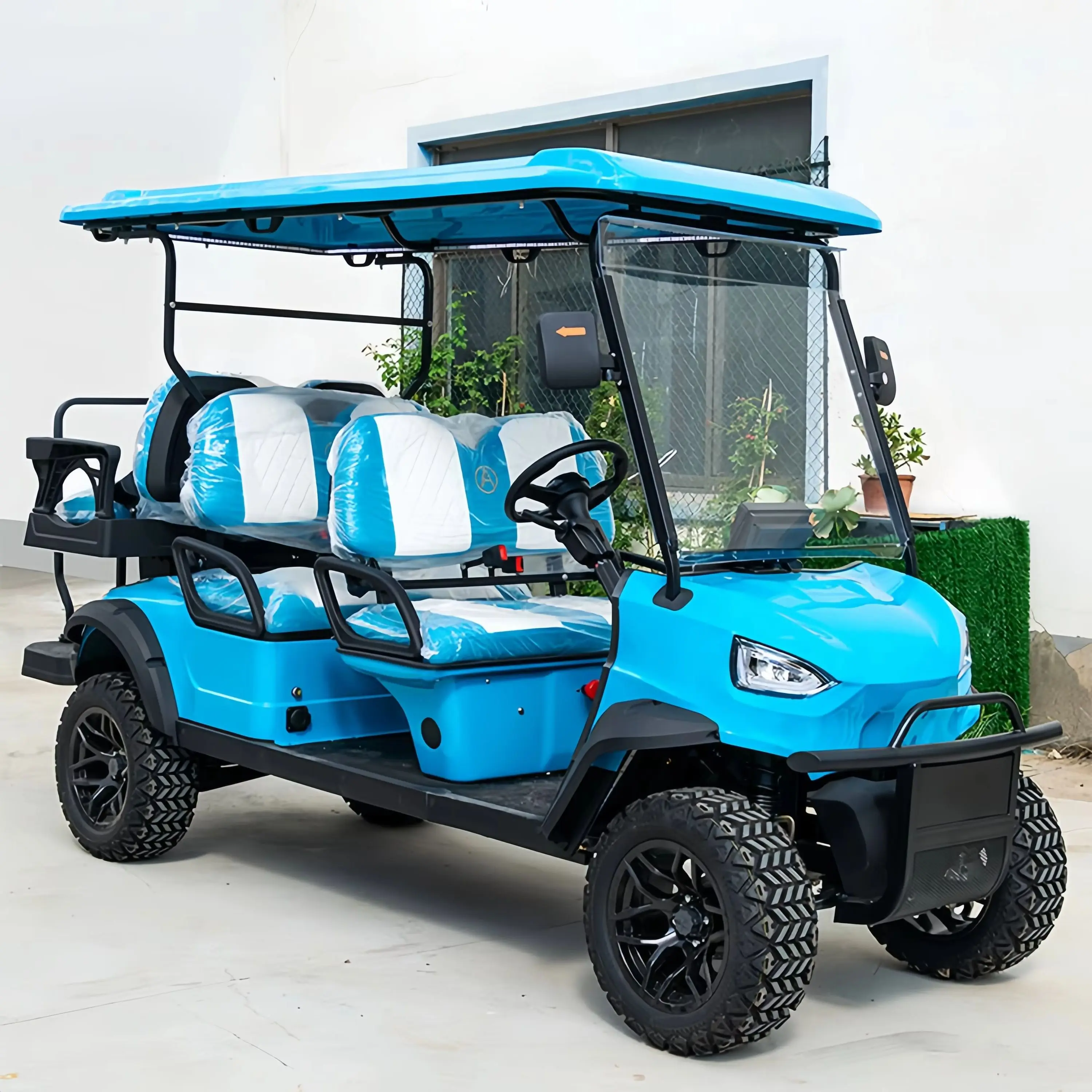 New Power Battery Power Electric Stable Quality Long Durability Buggy Golf Carts Price 4 Person Electric Car