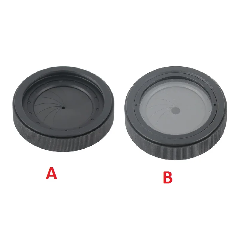 Amplifying Diameter 1.5-26mm Iris Diaphragm Mounting thread M30 to M37 DIY Retrofit night vision Adapter Ring with Glass Lens
