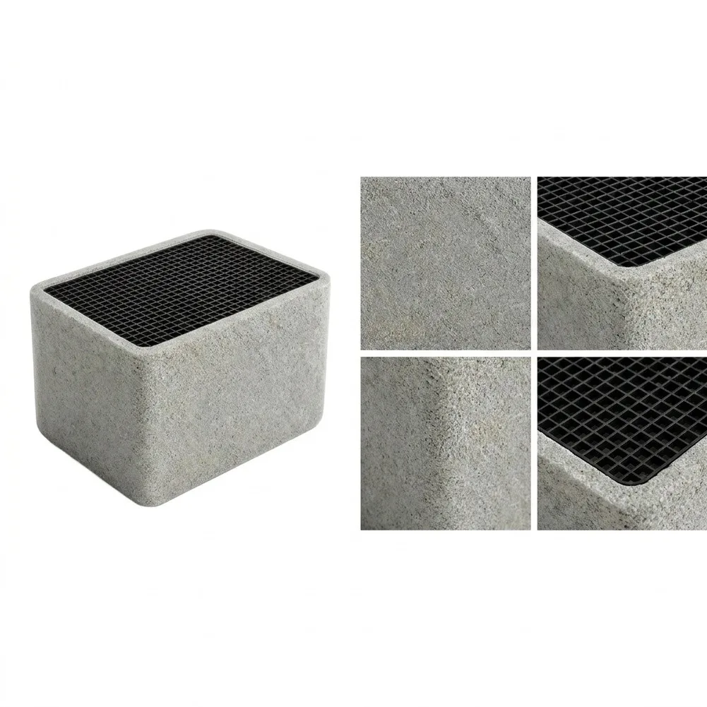 Thermally Conductive Earthenware For Honeycomb Base for Activated Carbon Filters Supporting Consistent Performance Cycles