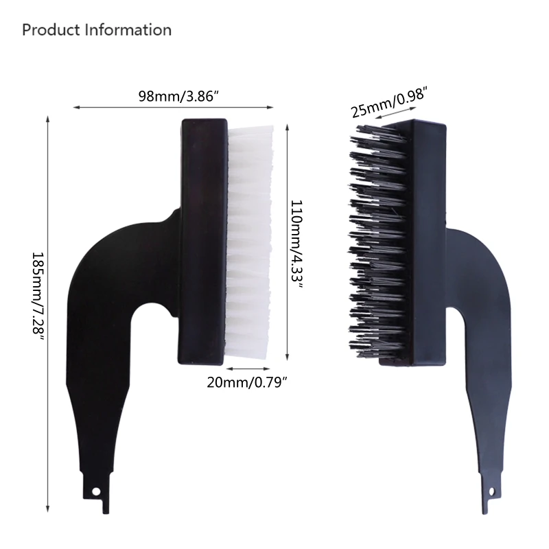 Reciprocating Brush สำหรับหัวสำหรับเลื่อยลูกสูบส่วนใหญ่แปรงทำความสะอาดไฟฟ้าไม้พายกำจัดสนิมลวด Bru