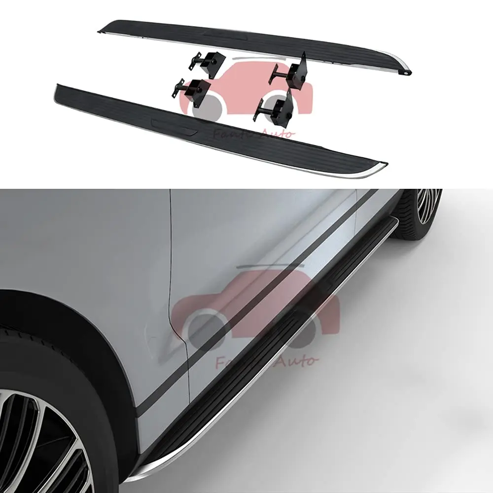 FANTE 2PCS Side Steps Running Boards Nerf Bars Side Pedals Fits for Range Rover Velar 2018-2023