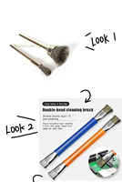 1/10Pcs Anti-Static ESD Double Headed Brush Hard Brushing Brush Anti-Static Safe Brush For Mobile Motherboard Repair Clean Tools