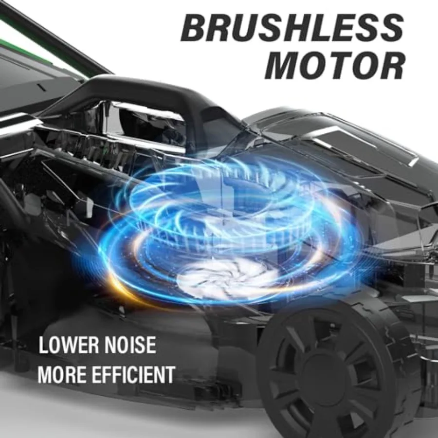 Tondeuses à gazon sans fil 13 pouces 20V et taille-bordures 20V 12 pouces pour une entretien efficace de la cour avec moteur haute puissance longue durée