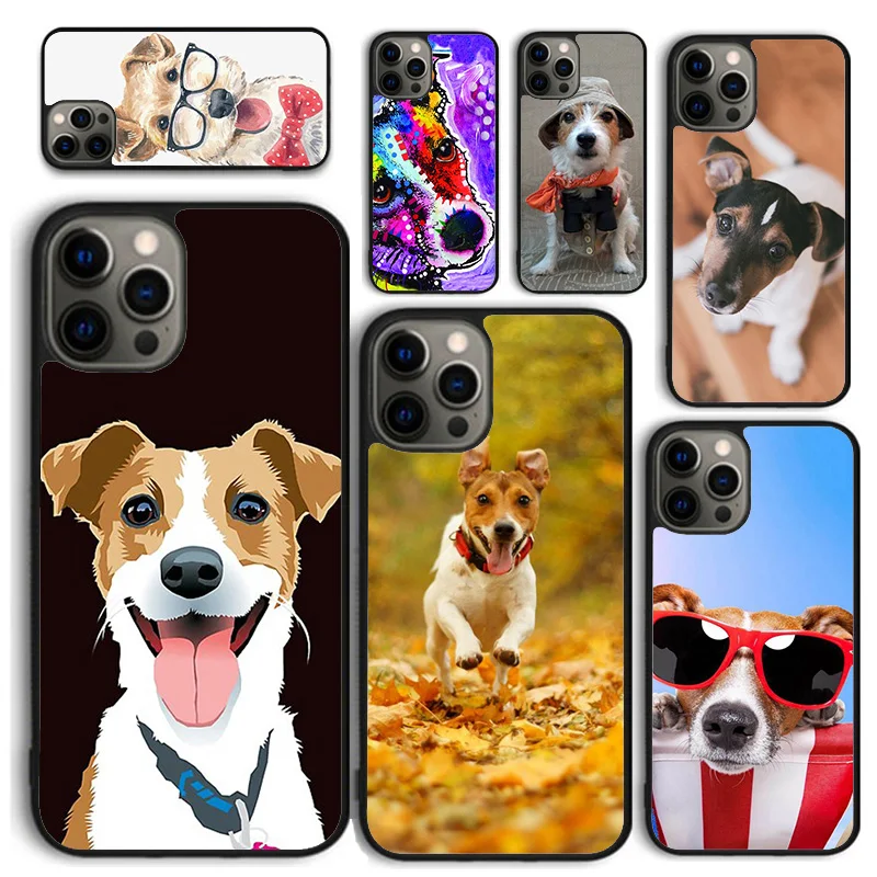 Jack Russell Terrier Phone Case for iPhone 16 15 14 12 13 mini PLUS X XS XR 11 PRO MAX Back Cover Fundas Shell