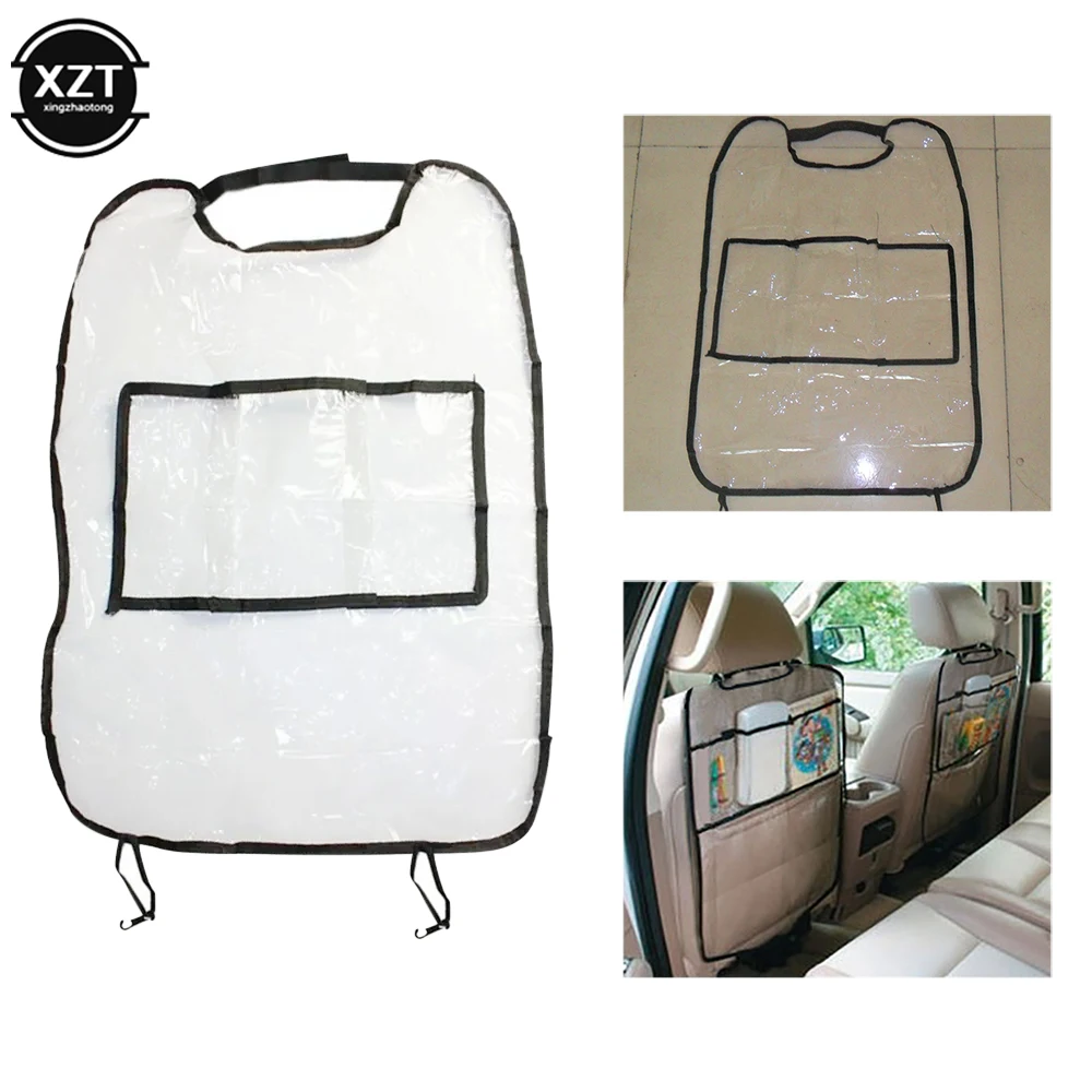 Auto Sitz Zurück Protector Abdeckung für Kinder Kid Baby Anti Schlamm Schmutz Auto Sitz Abdeckung Kissen Kick Matte Pad Auto lagerung tasche Zubehör