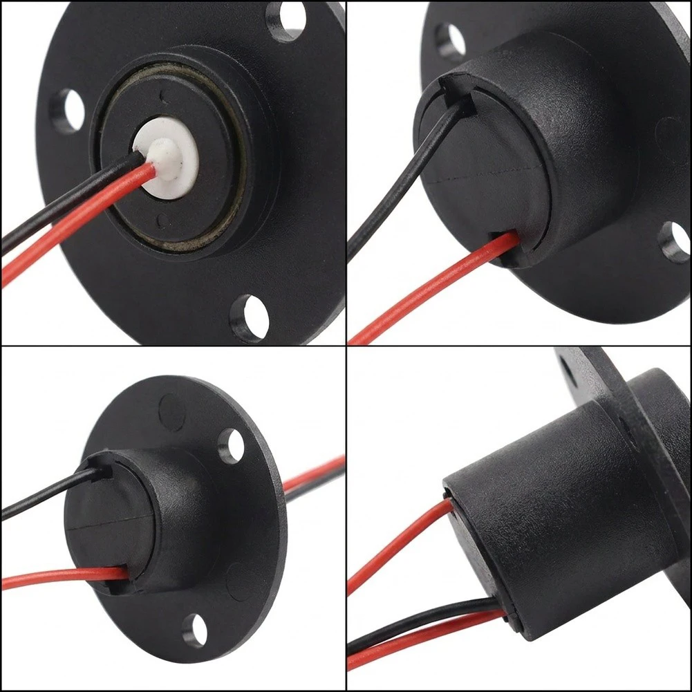 10A Two-wire Slip Ring 360-degree Rotating Slip Ring 360-Degree Rotation For Electrical Applications Slip Ring Accessories