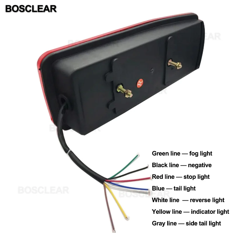 مصباح خلفي لإيقاف الصمام للرجل ، الفرامل ، الضوء العكسي ، مصباح مؤشر الانعطاف ، قارب ، مركبة ، شاحنة ، مقطورة ، رجل سكانيا ، مرسيدس بنز ، 2X