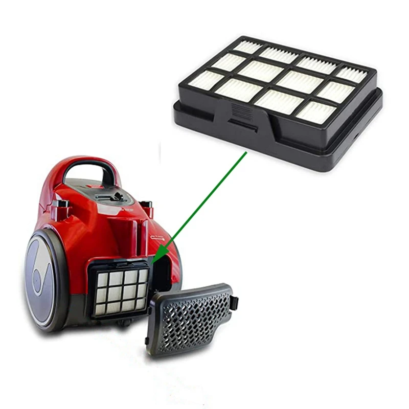 مجموعة مرشحات HEPA للمكنسة الكهربائية الأسطوانية Amazon Basics VCS35B15KC-70 B071VNCNLF BGS05AAA1 BGS05AAA2 Set