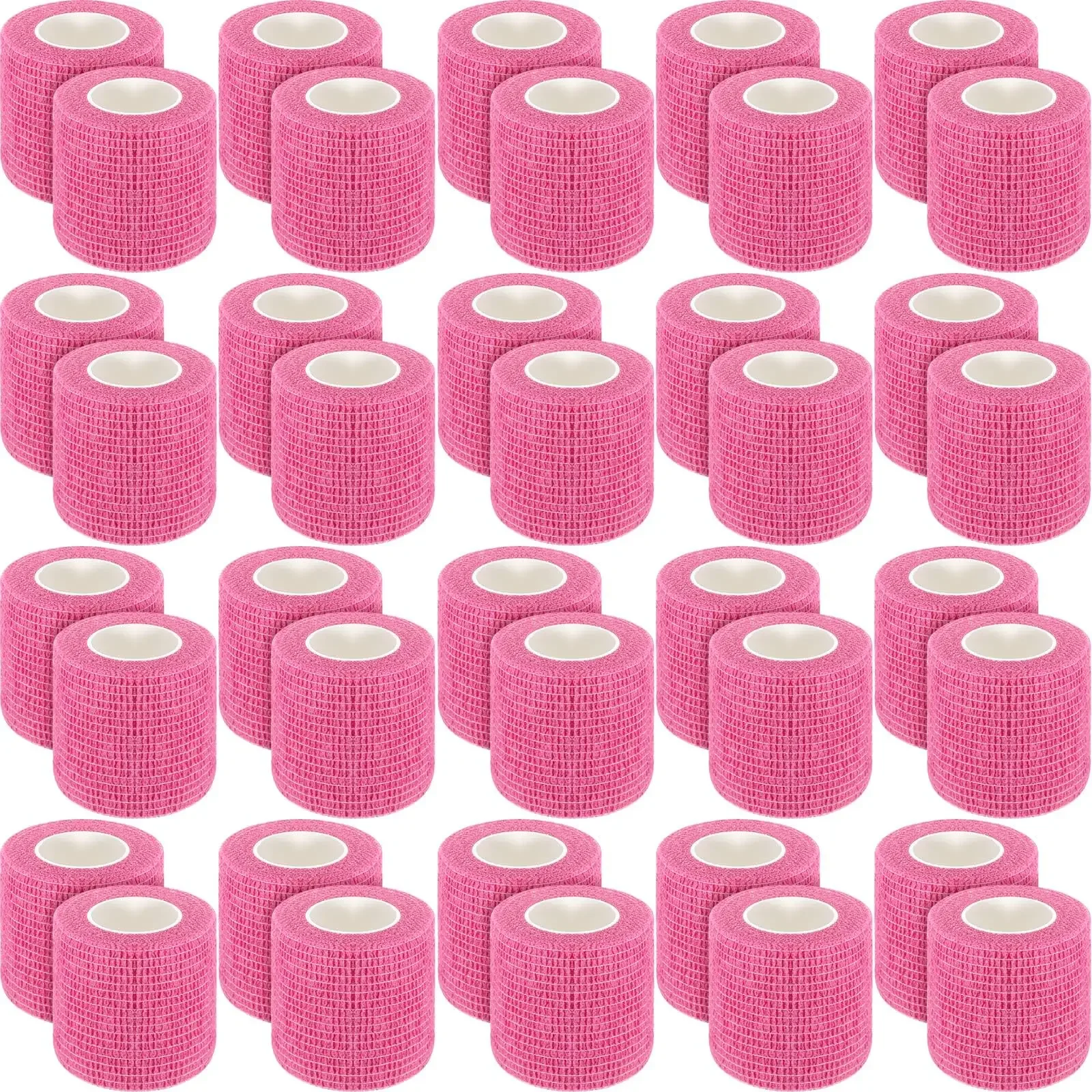 

48/24/12/6/3 Pink Tattoo Grip Bandage Cover Wraps Tapes Nonwoven Waterproof Self Adhesive Finger Protection Tattoo Accessories