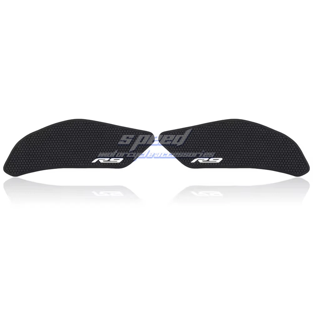 Motorradzubehör Kraftstofftankkissen Tankpad Schutz für Yamaha R9 2025, YZF R9, seitlicher Kraftstofftank