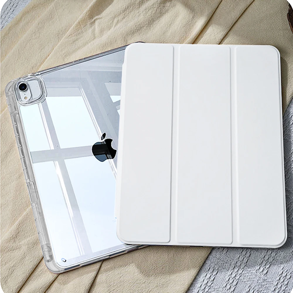 for iPad Pro 11 iPad 10th Generation iPad 10.2 7th 8th 10.5 9th Gen Cover for iPad Air5 4 10.9 Pro 12.9 2022Pencil Holder Case